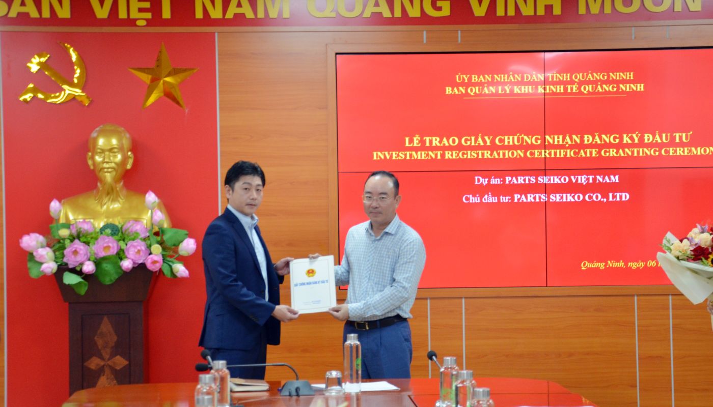 AMATA AMATA City Ha Long Welcomes Parts Seiko Company from Japan