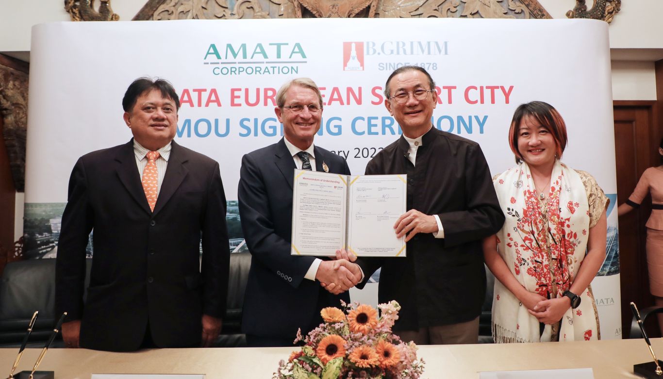 AMATA - MOU Between "AMATA And B.GRIMM Power" Paves Way For AMATA ...